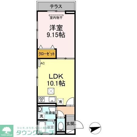 セジュール西台4の物件間取画像